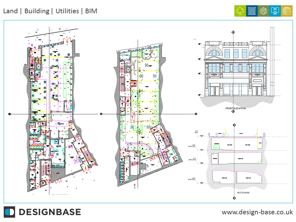 Measured Building Survey, Glam Night Club, Cardiff