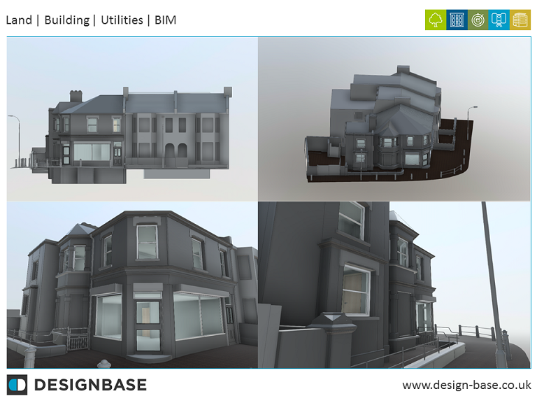 3D Measured Building Survey Of Private House In London