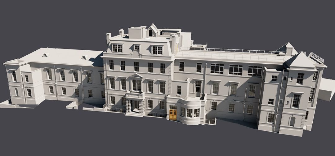 3D Measured Building Survey, Royal Buckinghamshire Hospital, Aylesbury