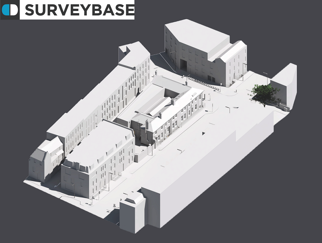 3D Topographical Survey Model Of Community Centre, Camden, London