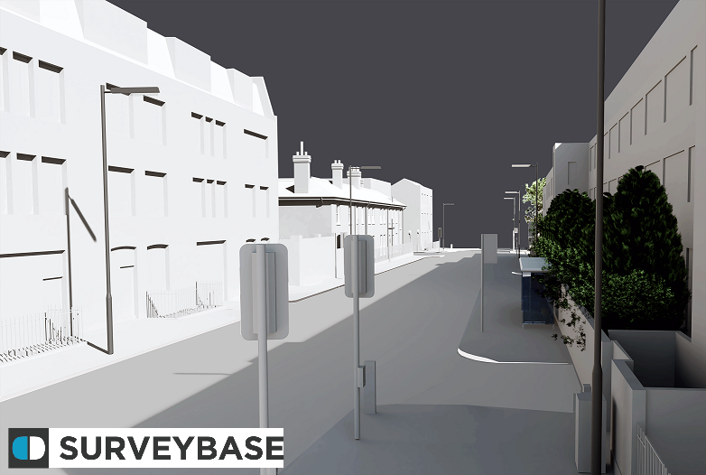 3D Topographical Survey Model Of Community Centre, Camden, London