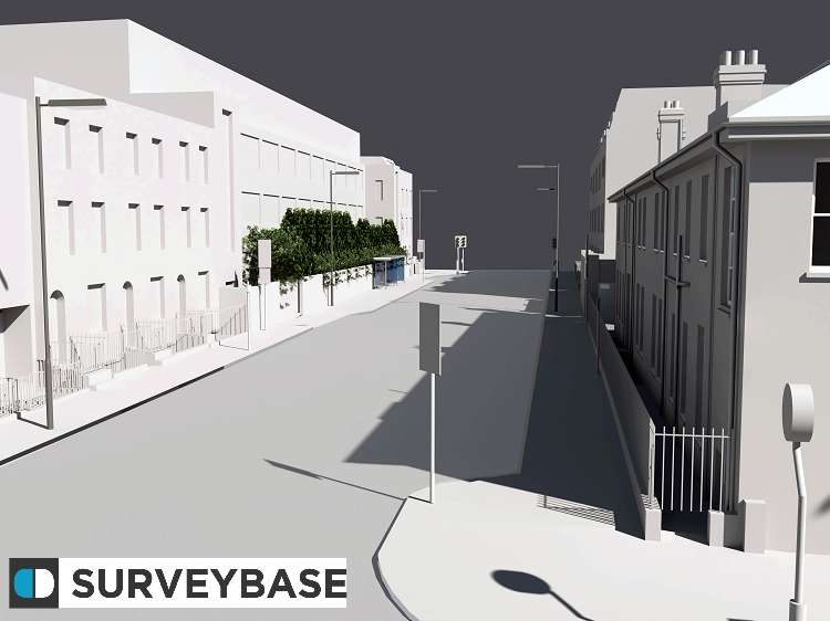 3D Topographical Survey Model Of Community Centre, Camden, London