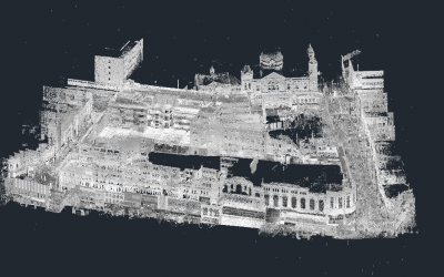 Digital Measured Building Survey, Shopping Mall, Birmingham