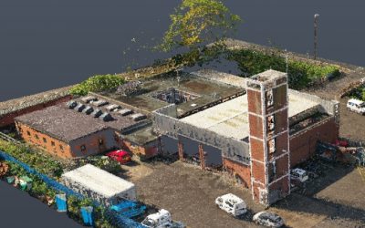 UAV Drone Survey, Fire & Rescue Station, Bristol