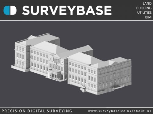 3D Laser Scan Survey To As Built Revit Model, London