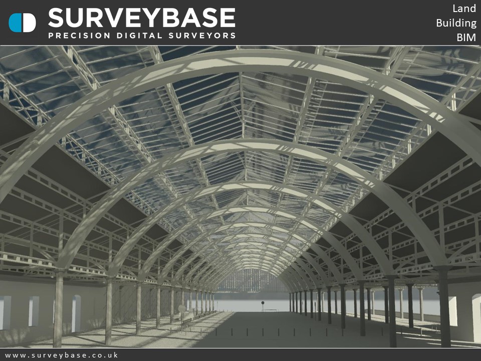 Surveybase complete 3D Survey Of Green Park Station, Bath UK