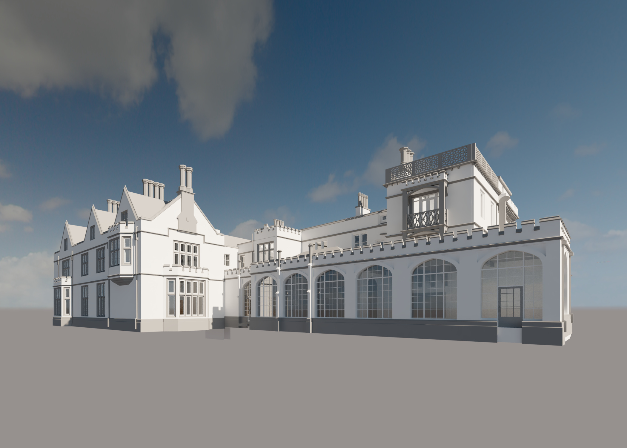 Surveybase Release Latest 3D Revit Model Images From 3D Laser Scan Survey