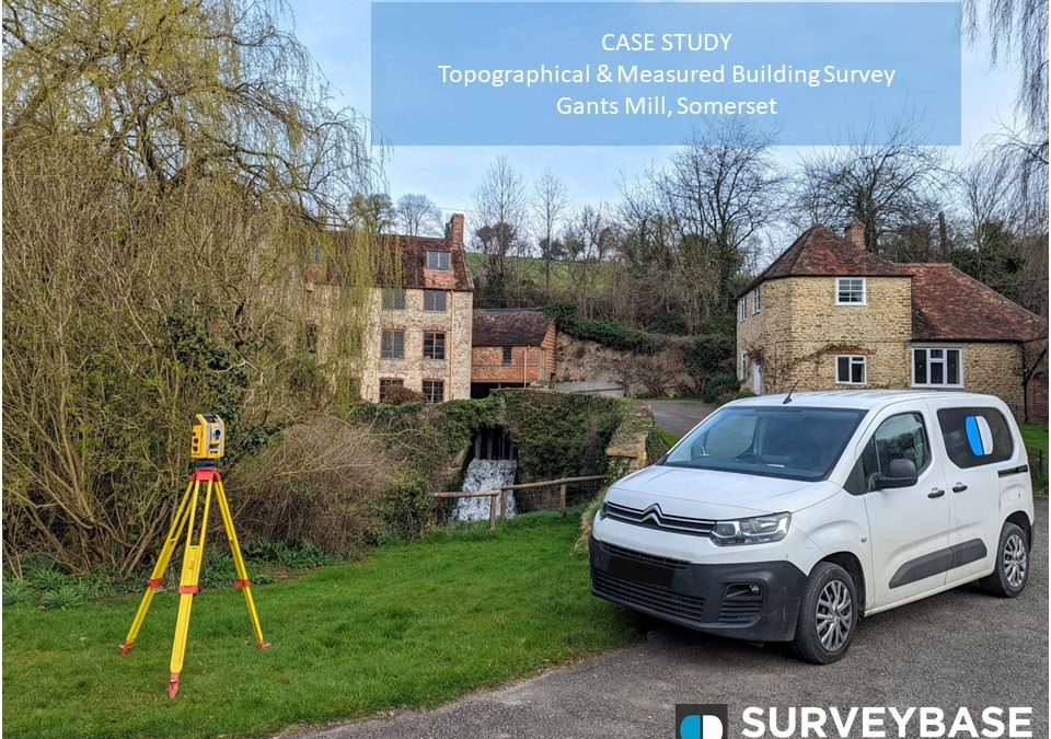 Topographical & Measured Building Survey – Gants Mill, Somerset
