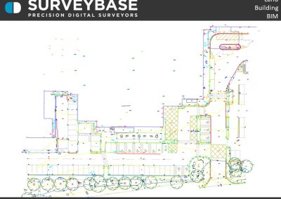 Digital 3D Revit Measured Building & 2D DWG Topographical Survey of Southend University Hospital, Essex