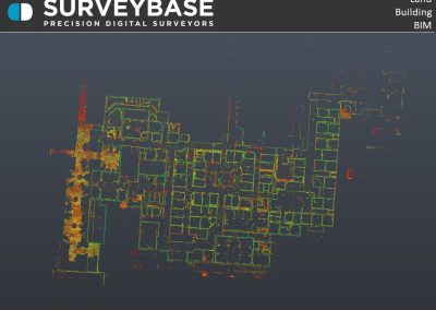 Digital 3D Revit Measured Building & 2D DWG Topographical Survey of Southend University Hospital, Essex