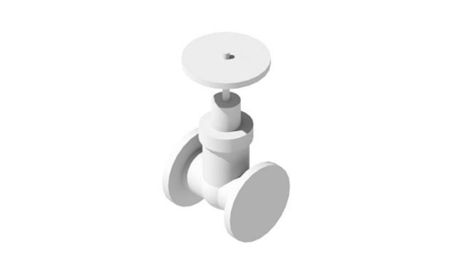 LOD2 3D BIM shell model showing simplified structural and MEP elements for demolition, strip-out, and spatial planning